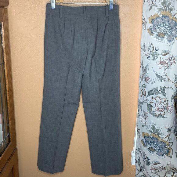 Ann Taylor LOFT Petites Gray Wool Blend Lined Dress Pants Size 2P - Picture 4 of 12